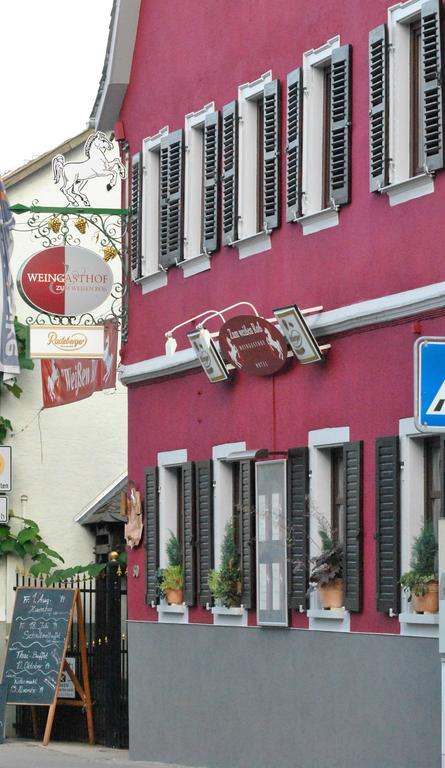 Weingasthof Zum Weissen Ross Osthofen Екстер'єр фото